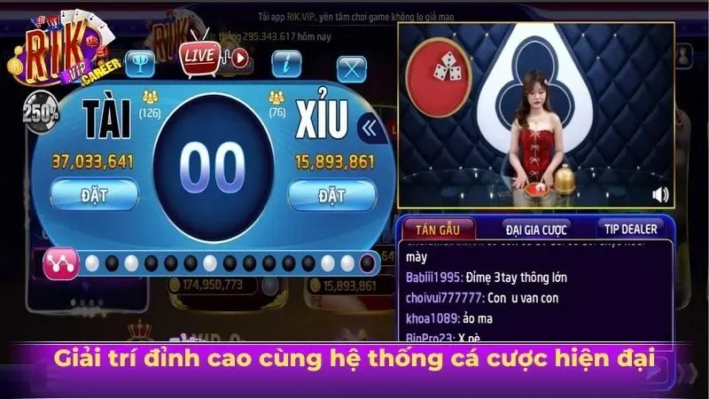 Giải trí đỉnh cao cùng hệ thống cá cược hiện đại Giải trí đỉnh cao cùng hệ thống cá cược hiện đại