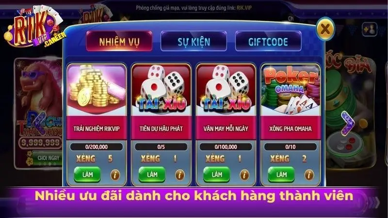 Nhiều ưu đãi dành cho khách hàng thành viên Nhiều ưu đãi dành cho khách hàng thành viên